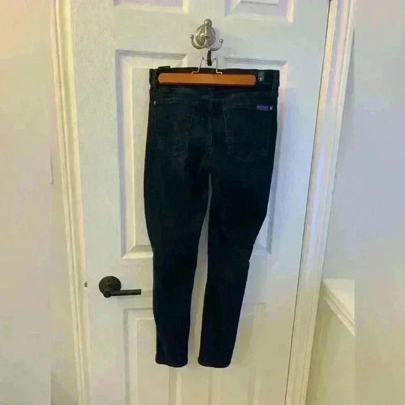 7 for all mankind skinny high rise  jeans - Picture 4 of 8